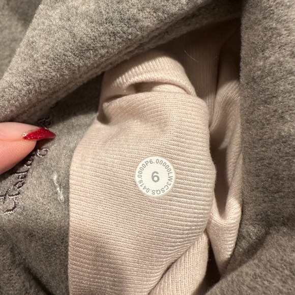 Lululemon Athletica Gray Cowl Neck Sweater - Picture 3 of 5